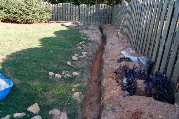 Trench Drain Installation in Harrisburg