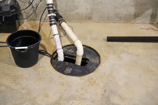 Basement Drainage Installation in Harrisburg